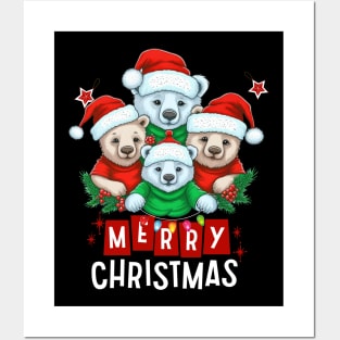 Christmas-Bear Posters and Art